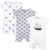Hudson Baby Cotton Rompers, Sail The Sea