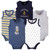 Hudson Baby Unisex Baby Cotton Sleeveless Bodysuits, Sailor Dog