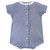 Touched by Nature Organic Cotton Rompers, Blue Whale