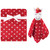 Hudson Baby Unisex Baby Plush Blanket with Security Blanket, Christmas Unicorn, One Size