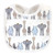 Hudson Baby Cotton Bibs, Royal Safari