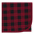 Touched by Nature Organic Cotton Swaddle Blanket and Headband or Cap, Buffalo Plaid
