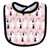 Hudson Baby Cotton Bib and Headband or Caps Set, Sparkle Unicorn