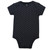 Hudson Baby Cotton Bodysuits, Black Bonjour