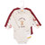 Hudson Baby Cotton Long-Sleeve Bodysuits, Pumpkin Spice 3-Pack