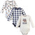 Hudson Baby Unisex Baby Cotton Long-Sleeve Bodysuits, Moose Bear
