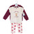 Hudson Baby Cotton Hoodie, Bodysuit or Tee Top and Pant Set, Fall Floral Toddler