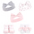 Hudson Baby Headband and Socks Set, Ballet