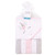 Hudson Baby Hooded Towel and Five Washcloths, Pink Unicorn