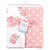 Hudson Baby Coral Fleece Plush Blankets, Soft Pink Roses, One Size