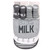 Hudson Baby Cotton Bib and Sock Set, But First Milk