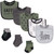 Hudson Baby Cotton Bib and Sock Set, Beary Cute