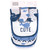 Hudson Baby Cotton Bib and Sock Set, Whaley Cute