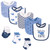 Hudson Baby Cotton Bib and Sock Set, Whaley Cute