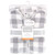 Hudson Baby Plush Sleeping Bag, Sack, Blanket, Gray Plaid
