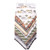 Hudson Baby Cotton Fleece Bandana Bibs, Safari