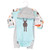 Hudson Baby Preemie Layette Set 4-Piece, Moose