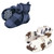 Hudson Baby Quilted Booties, Moose Bear