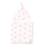 Touched by Nature Organic Cotton Swaddle Blanket and Headband or Cap, Little Giraffe