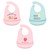 Hudson Baby Silicone Bibs, Cute Fruit