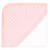 Hudson Baby Cotton Rich Hooded Towels, Coral Flamingo