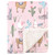 Hudson Baby Plush Mink and Sherpa Blanket, Llama