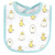 Hudson Baby Cotton Bib and Sock Set, Easter Chicks