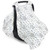 Touched by Nature Organic Muslin Car Seat Canopy, Blue Elephant