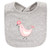 Hudson Baby Cotton Bibs, Sweet Bunny