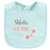 Hudson Baby Cotton Bibs, Sweet Bunny