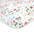 Hudson Baby Cotton Fitted Crib Sheet, Girl Farm Animals