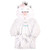 Hudson Baby Plush Animal Face Bathrobe, Swan
