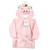 Hudson Baby Plush Animal Face Bathrobe, Pig