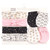 Hudson Baby Cotton Headband and Scratch Mitten Set, Sunshine