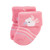 Hudson Baby Cotton Rich Newborn and Terry Socks, Girl Safari