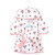 Hudson Baby Cotton Rich Bathrobe, Pink Peony