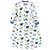Hudson Baby Premium Quilted Long Sleeve Sleeping Bag and Wearable Blanket, Dinosaurs