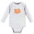 Hudson Baby Cotton Long-Sleeve Bodysuits, Gray Forest