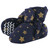 Hudson Baby Quilted Booties, Metallic Stars