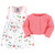 Hudson Baby Cotton Dress and Cardigan Set, Farm Animals