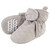 Hudson Baby Quilted Booties, Gray