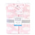 Hudson Baby Plush Sleeping Bag, Sack, Blanket, Pink Clouds