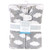 Hudson Baby Plush Sleeping Bag, Sack, Blanket, Gray Clouds