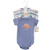 Hudson Baby Cotton Bodysuits, Stegosaurus