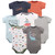 Hudson Baby Cotton Bodysuits, Mighty Fun Dino