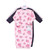 Hudson Baby Quilted Cotton Gowns 3pk, Pink Navy Floral