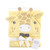 Hudson Baby Cotton Animal Face Hooded Towel, Bowtie Giraffe