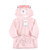 Hudson Baby Plush Animal Face Bathrobe, Bear Girl