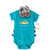 Hudson Baby Cotton Bodysuit, Shorts and Shoe Set, Surfer Dude