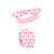 Hudson Baby Cotton Headband and Scratch Mitten Set, Flamingo